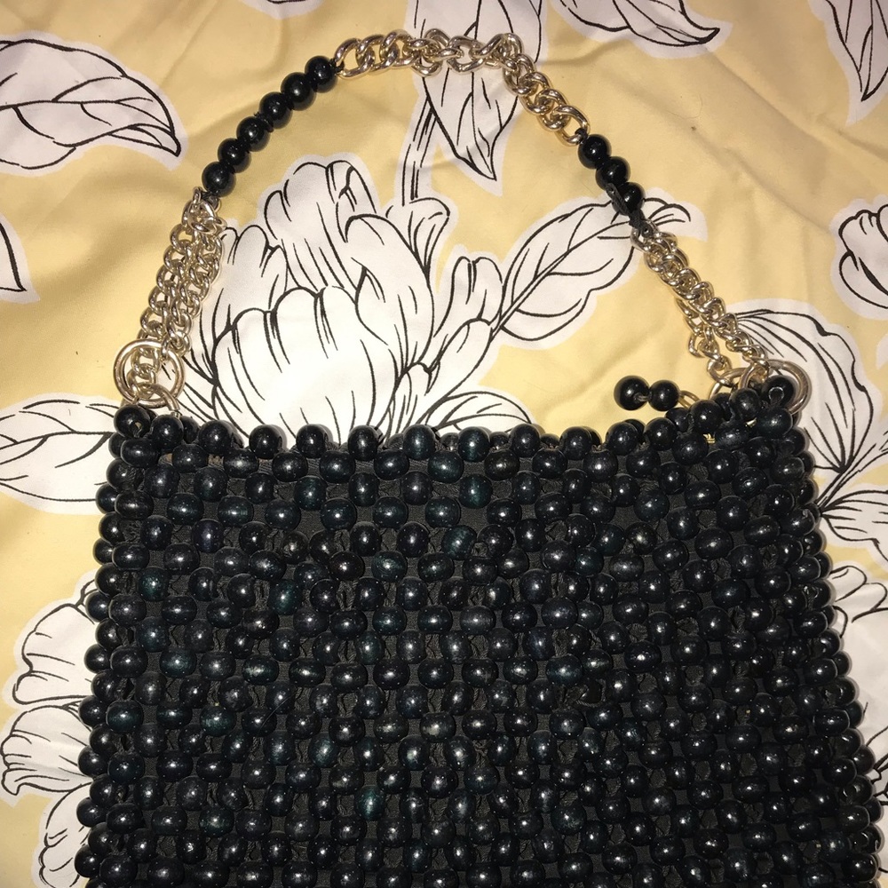 2 beaded bags